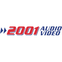 2001 AUDIO VIDEO logo